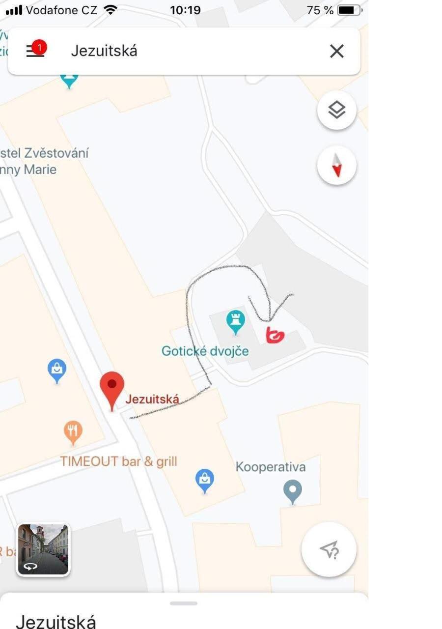 Apartman U Gotickeho Dvojcete Litoměřice Exteriör bild