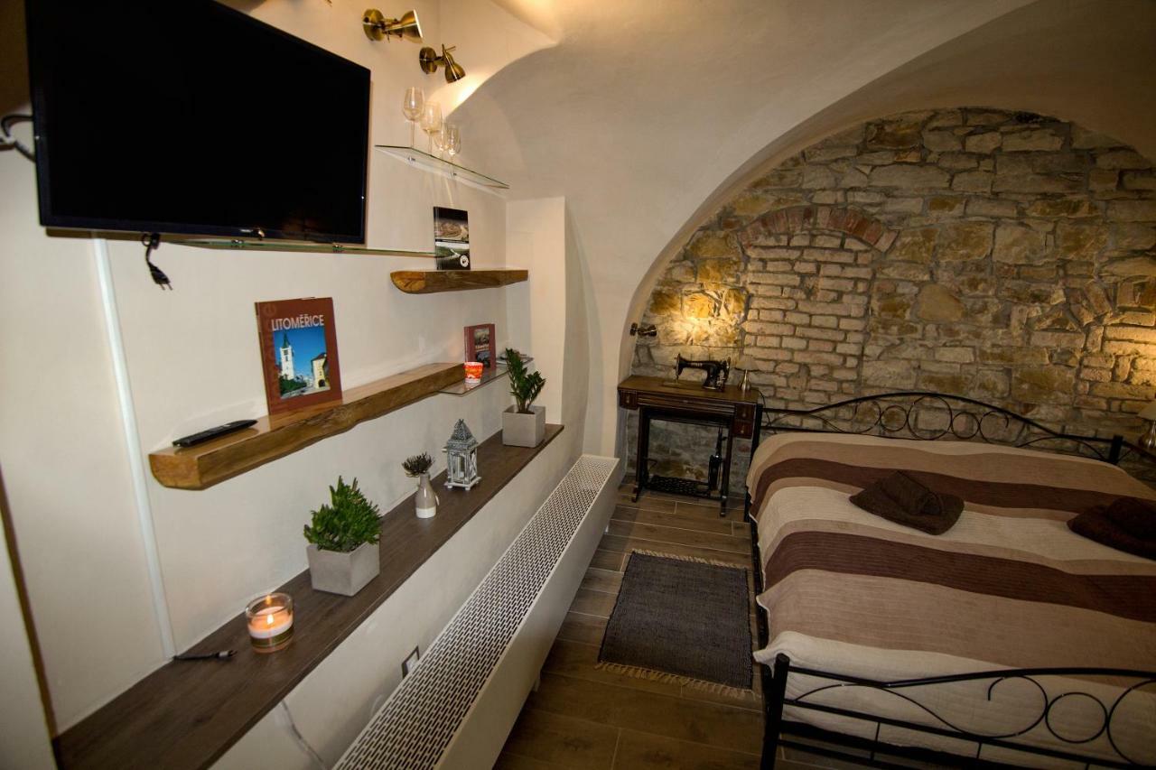 Apartman U Gotickeho Dvojcete Litoměřice Exteriör bild